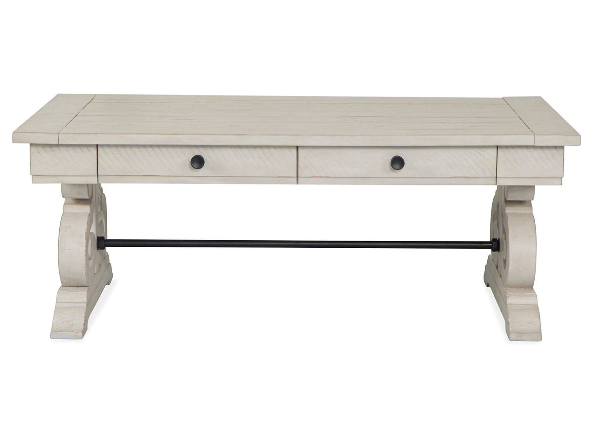 Bronwyn - Rectangular Cocktail Table - Alabaster
