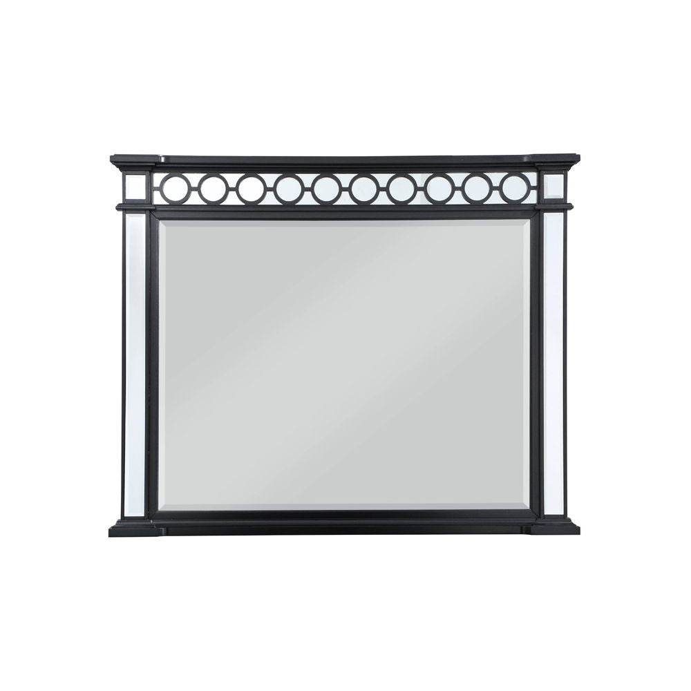 Varian II - Mirror - Mirrored, Black & Sliver