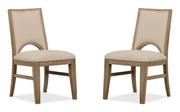 Tristan - Upholstered Side Chair (Set of 2) - Swiss Coffee