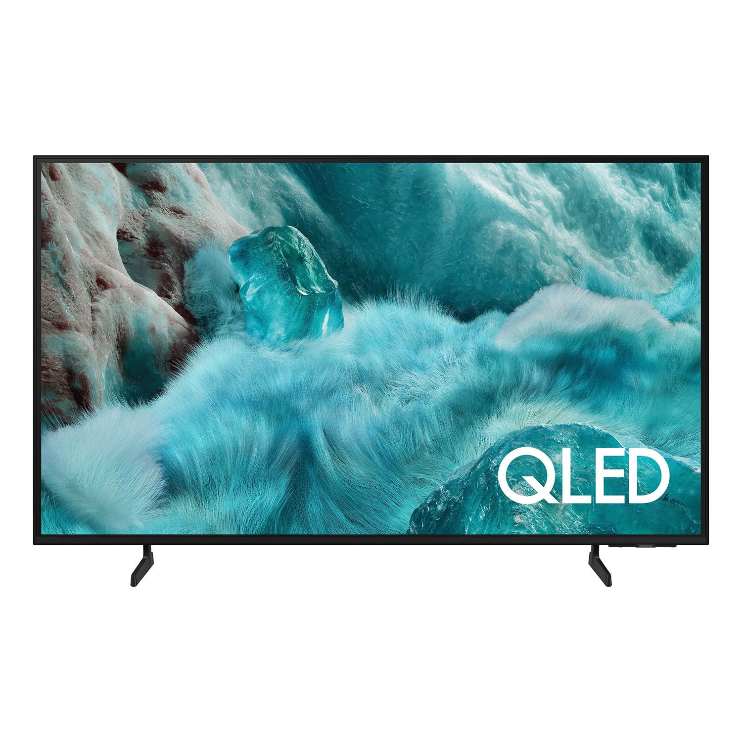 Samsung - 55" 4K Smart TV QLED - Black
