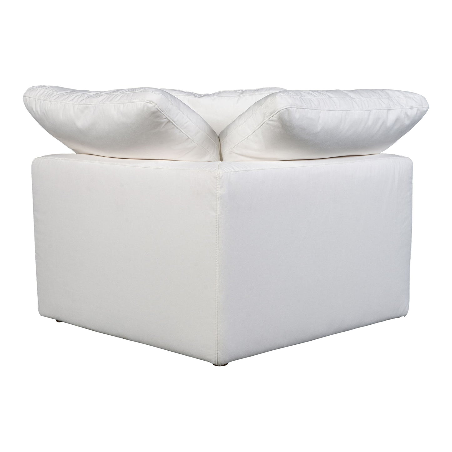Terra - Livesmart Fabric Condo Corner Chair - Cream