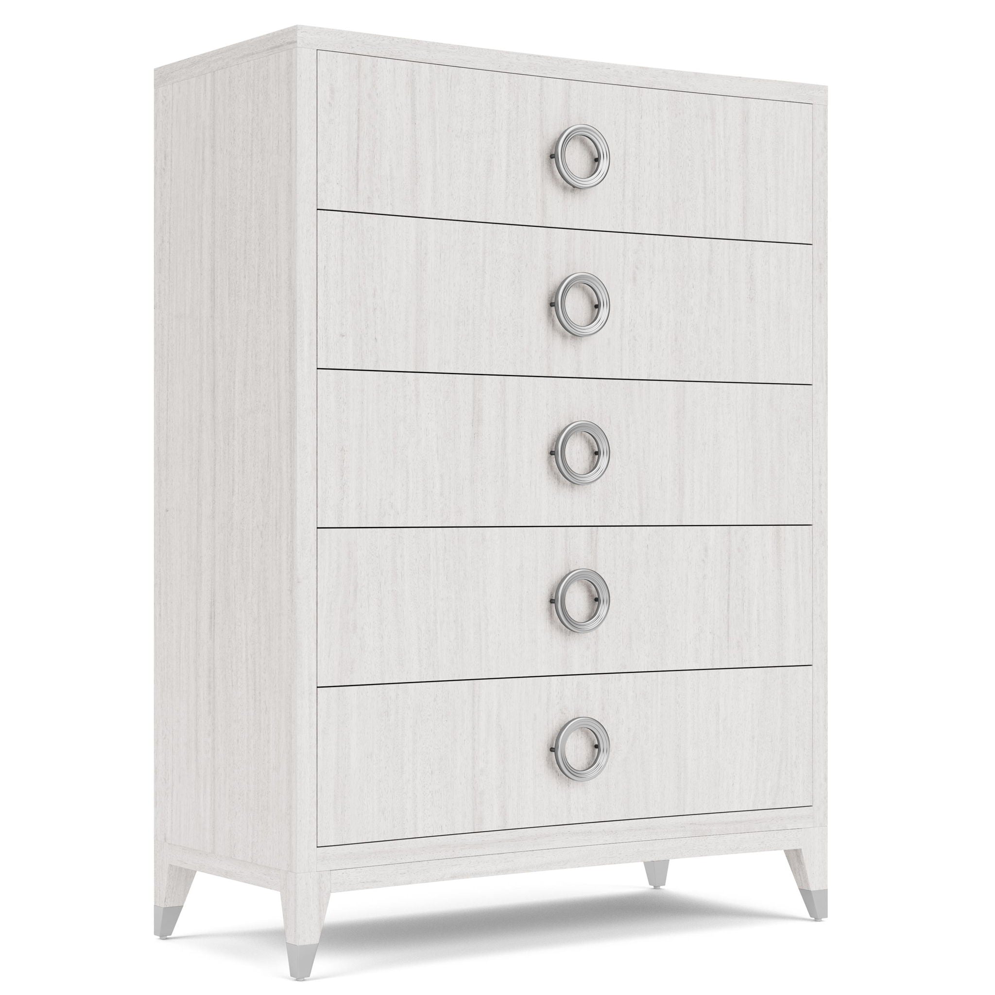 Hepburn - 5 Drawer Chest - White