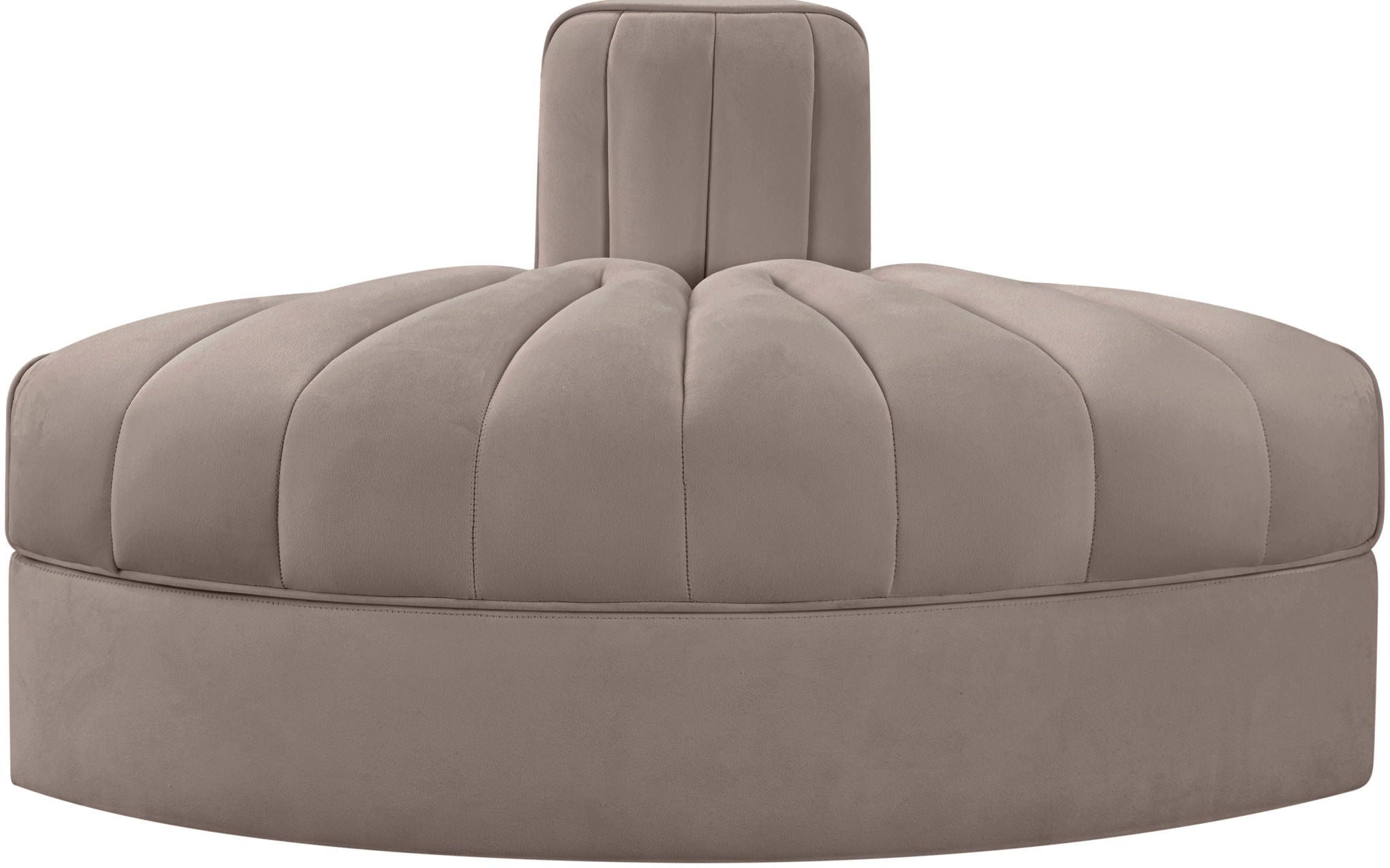 Rummi - Velvet Performance Fabric Upholstered Modular Chair