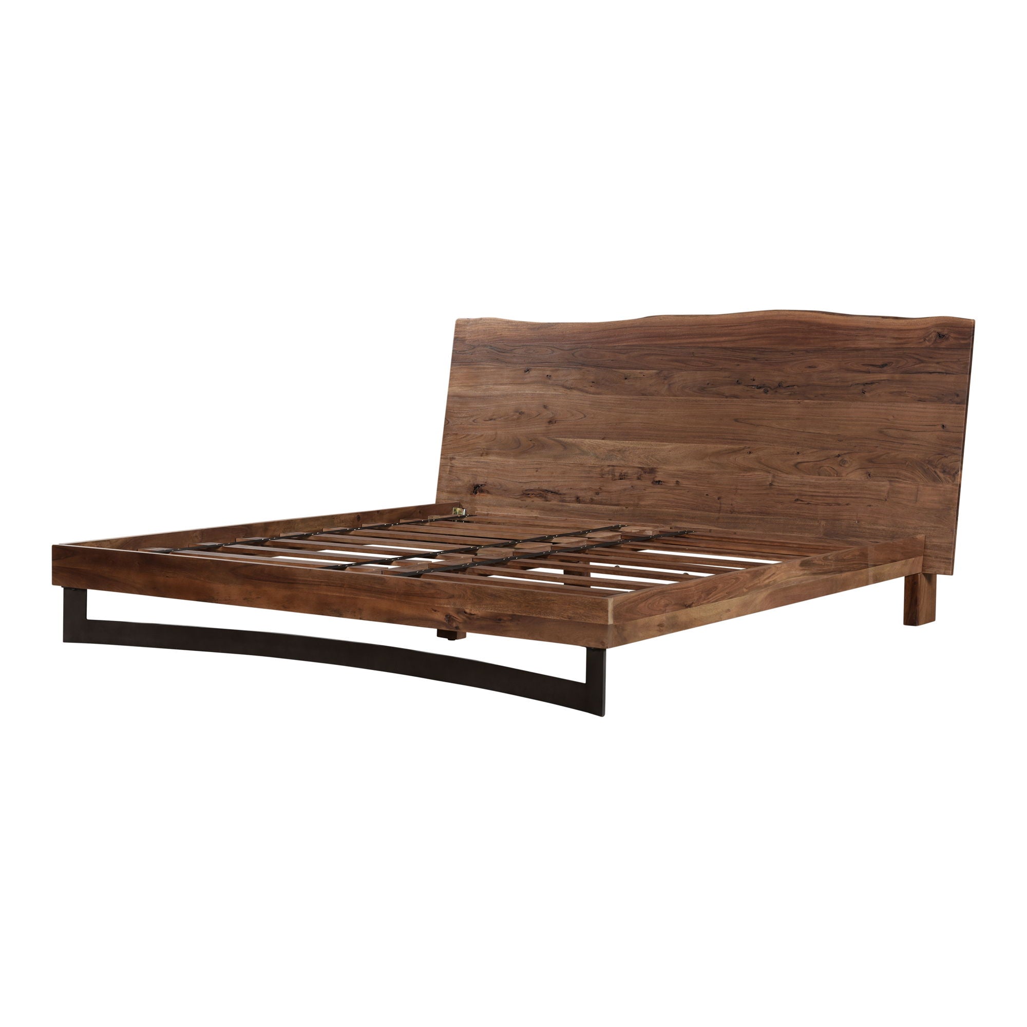 Bent - King Size Bed - Smoked