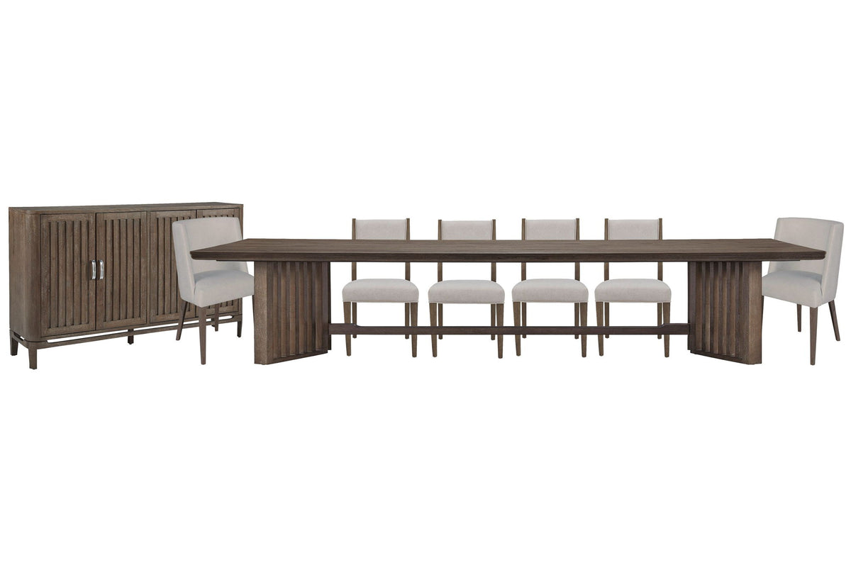 Kavanaugh - Trestle Dining Table Set