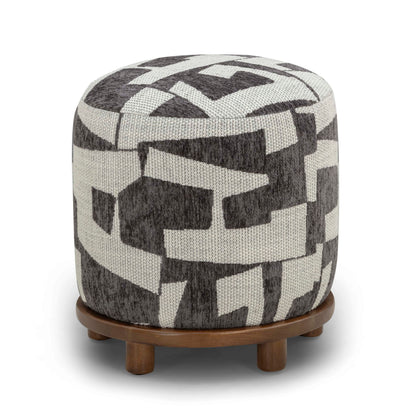 Bisou - Jacquard Ottoman