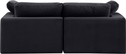 Comfy - Velvet Modular Sofa 2 Seats