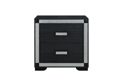 Soleil - Nightstand - Charcoal