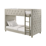 Addyson - Twin Over Twin Bunk - Fog