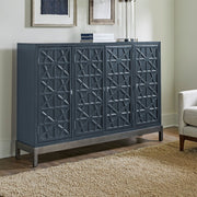 Braxton - Accent Cabinet - Azure Blue