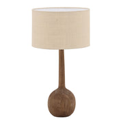 Noa - Table Lamp - Medium Brown And Beige