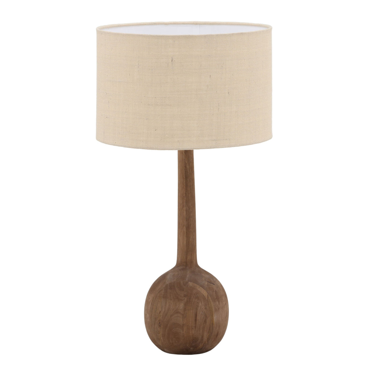 Noa - Table Lamp - Medium Brown And Beige