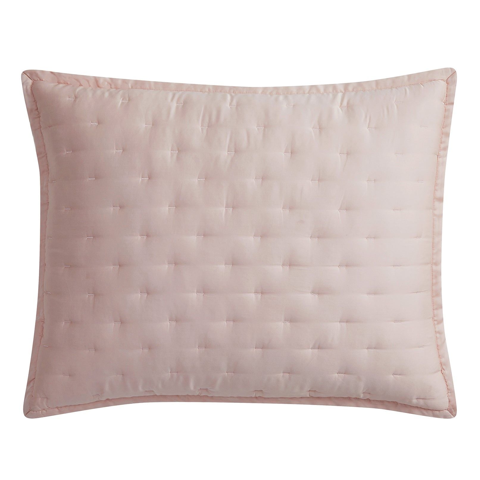 Lyocell - 21" x 27" Eucalyptus Quilt Pillow Sham Set (Set of 2) - Blush
