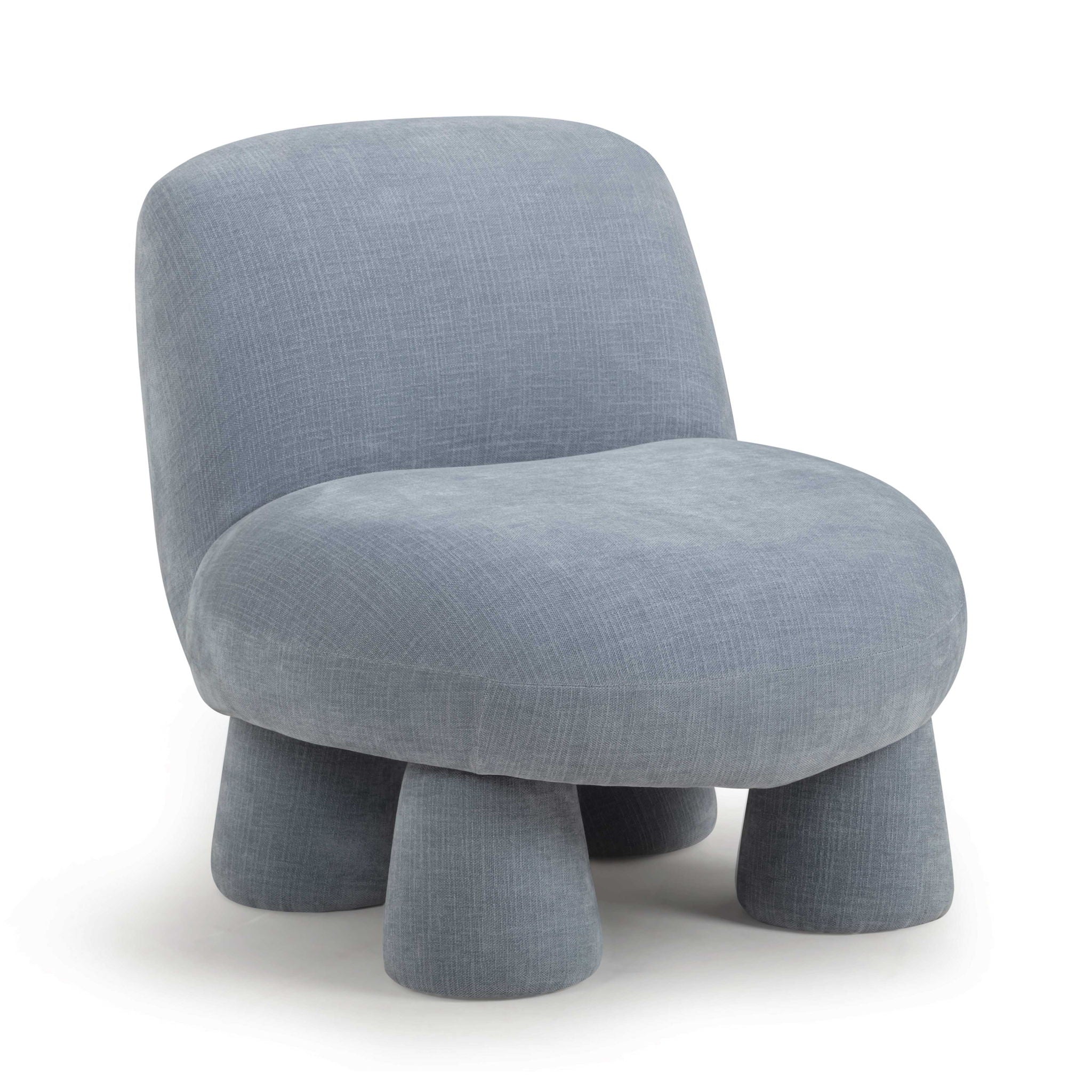 Stomp - Upcycled Chenille Accent Chair