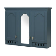Wall Mount Mirror Cabinet With Adjustable Shelves, Soft Closing Hinges