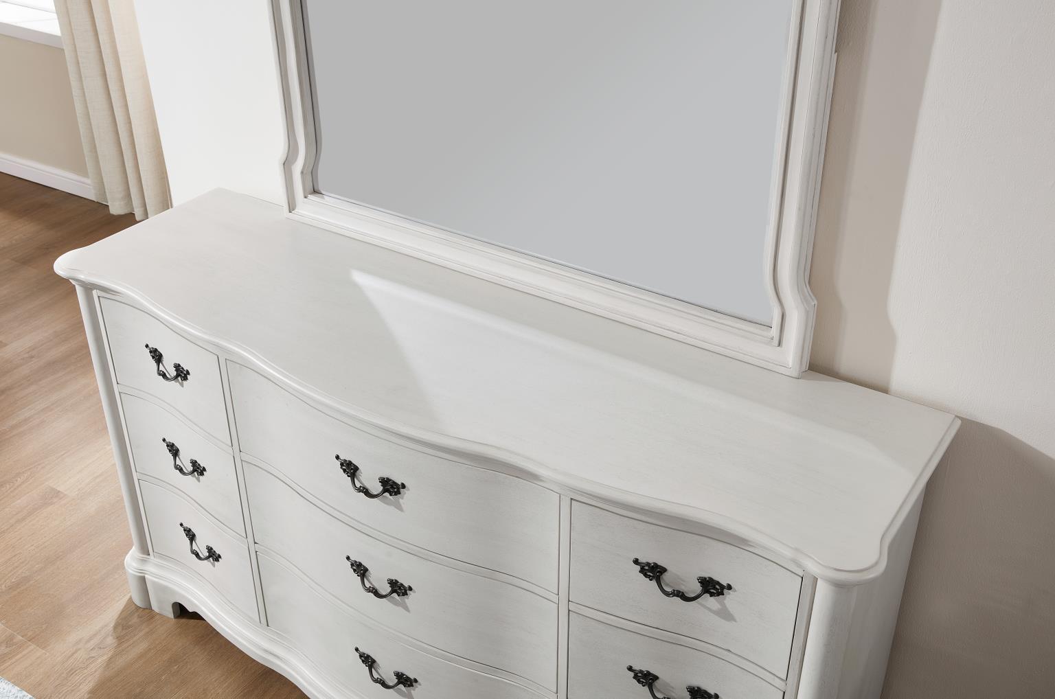 B072 - Mirror - Antique White