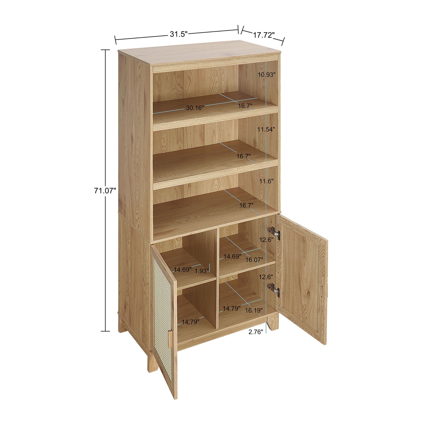 Sheridan - Bookcase Cabinet