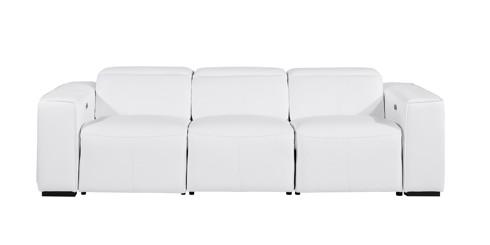 1224 - 3-Piece Modular Power Reclining Sofa In With 2 Power Recliners & Power Headrests