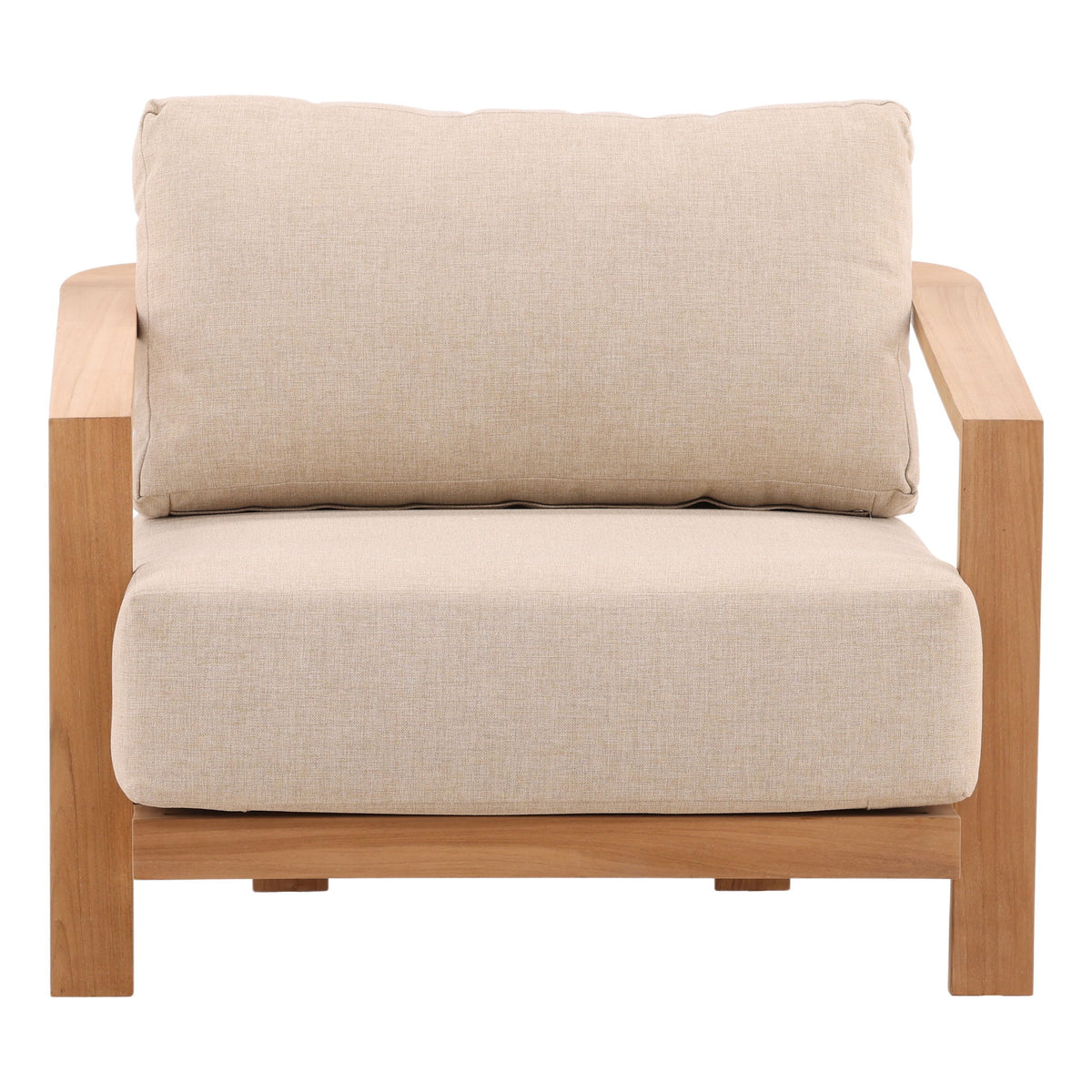 Redford - Outdoor Sofa Chair - Sand And Natural