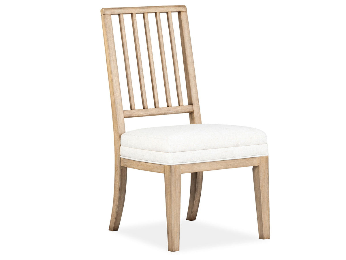 Coventry - Upholstered Side Chair With Solid Wood Back (Set of 2) - Honey Wheat