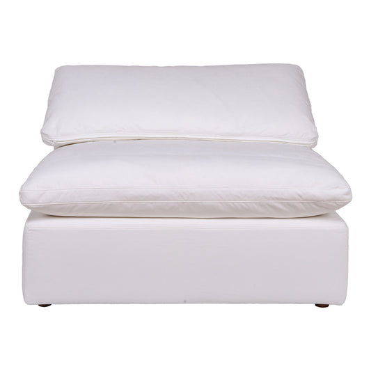 Clay - Livesmart Fabric Slipper Chair - Cream