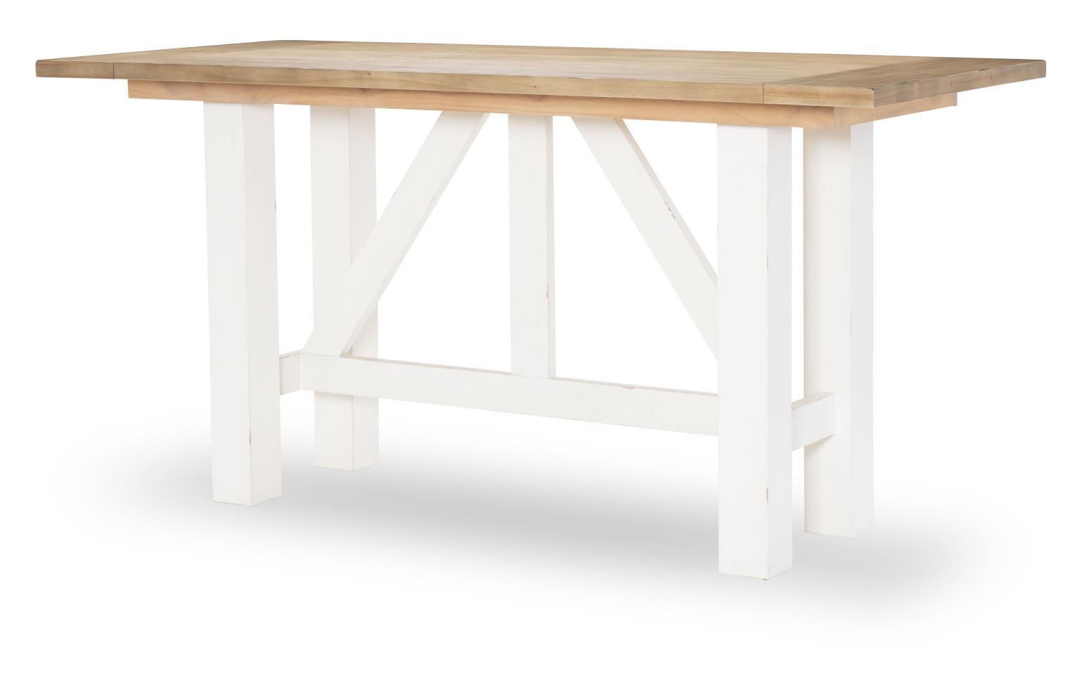XXX's And OOO's - Counter Height Dining Table - Two Tone