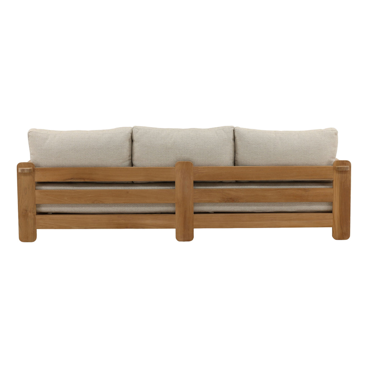 Julie - Outdoor Sofa - Fairfax Taupe And Natural