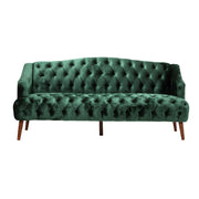 Comfy 3 Seat Sofa With Wooden Legs, For Living Room And Study