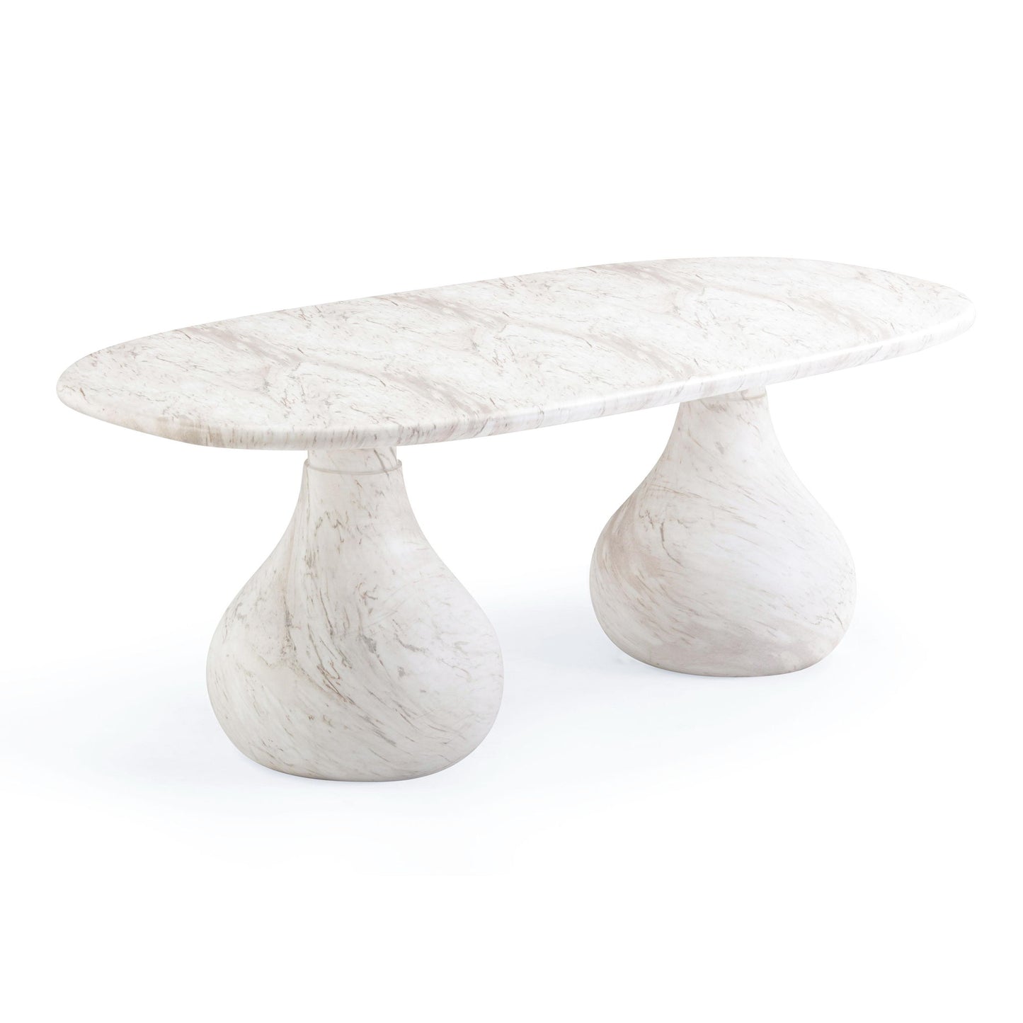 Smooch - 87" Indoor / Outdoor Oval Dining Table