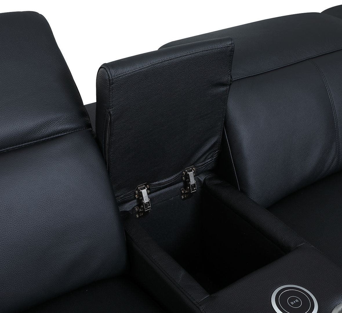 9762 - 6-Piece Modular Power Reclining Sofa And Console Loveseat Set With 5 Power Recliners In
