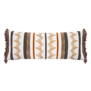 Aria - Embroidery Lumbar Pillow - Multi Color