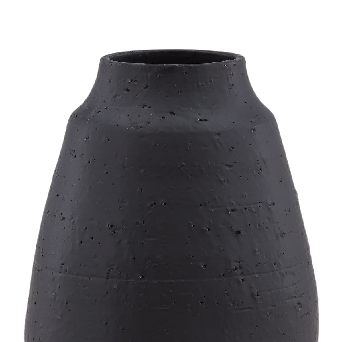 Gannon - Vase - Black