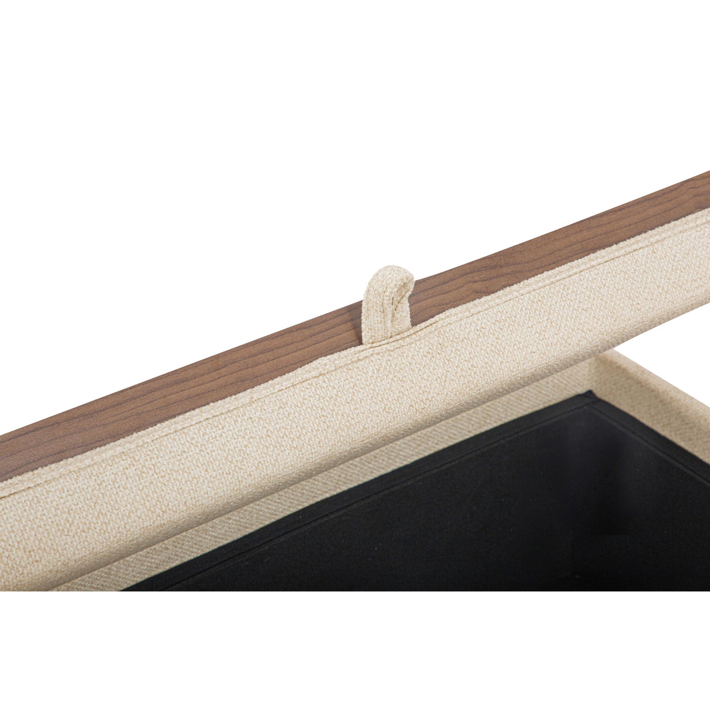 Montana - Storage Ottoman - White