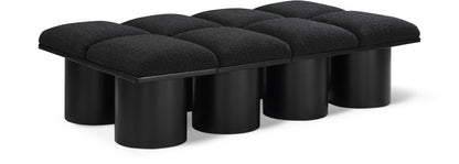 Pavilion - 8 Piece Modular Bench With Black Base
