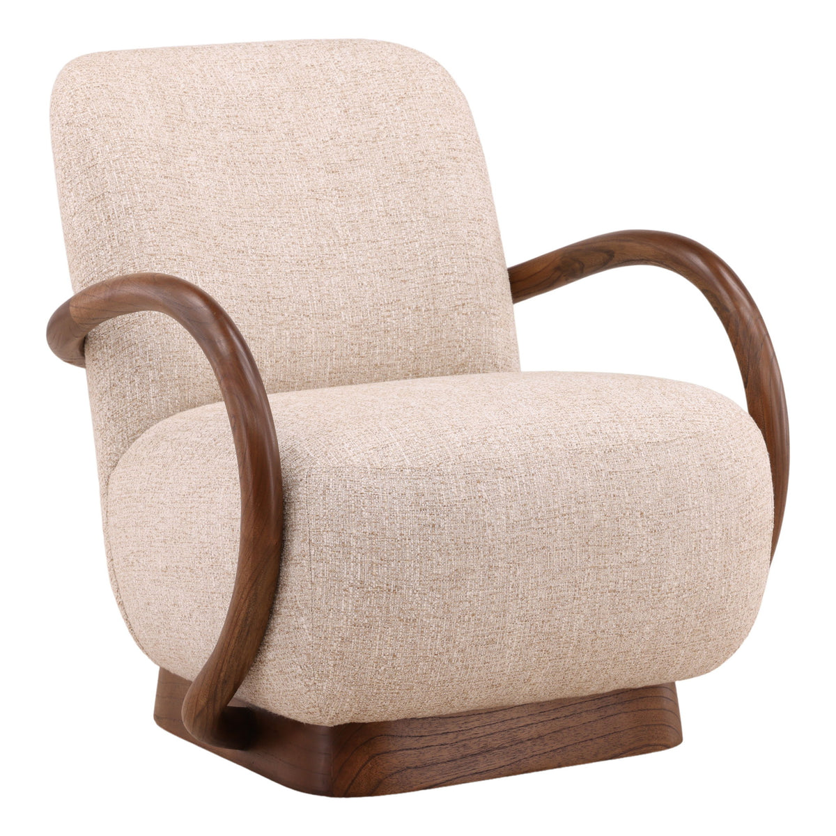 Linfield - Occasional Chair - Field Fawn And Brown