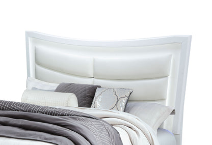 Collete - 5 Piece Full Bedroom Set - White