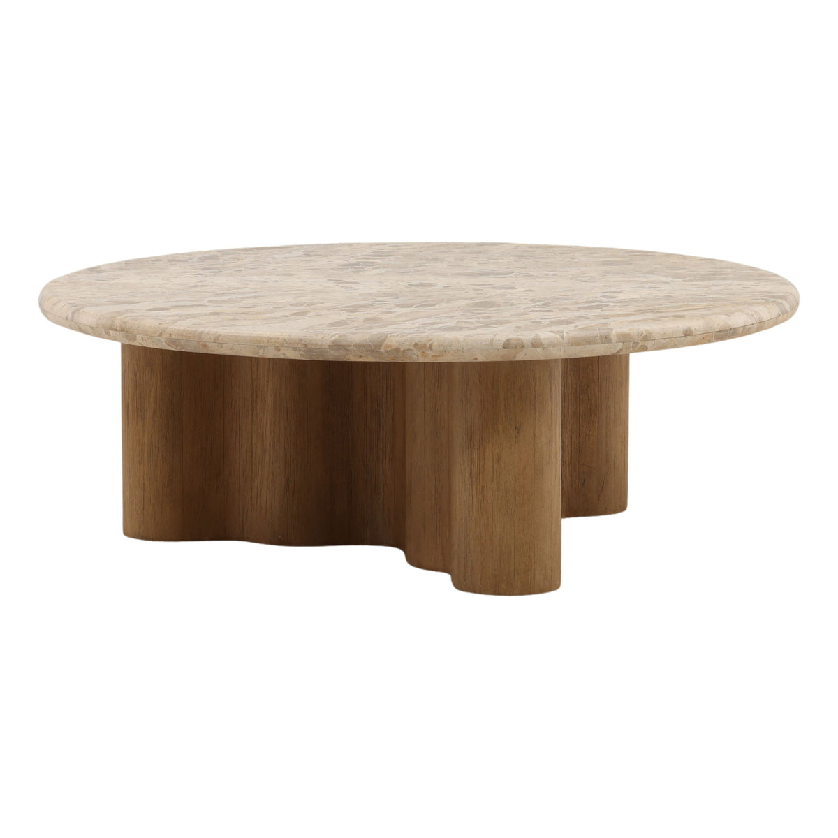 Reyan - Coffee Table - Beige And Natural