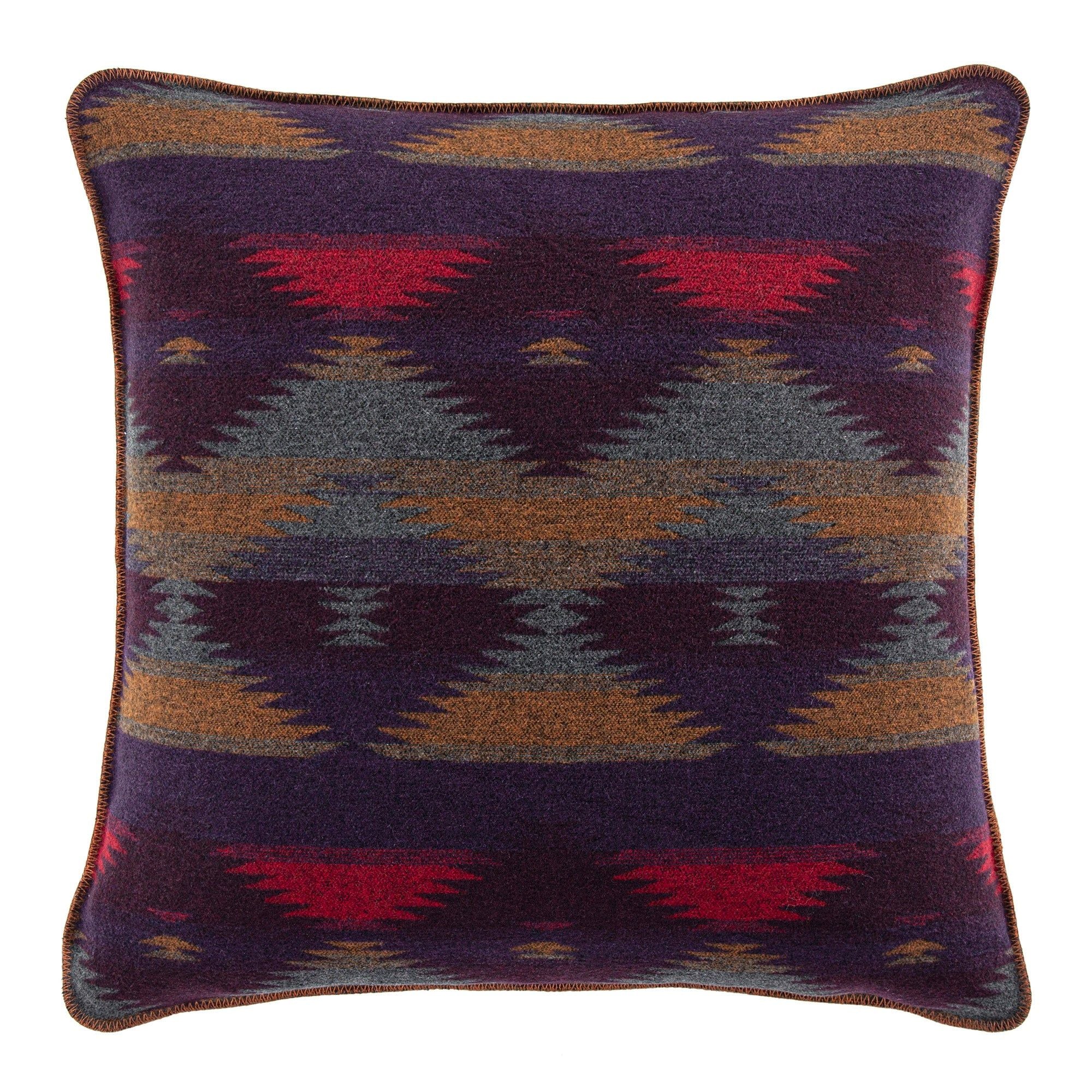 Gila - Wool Blend Euro Sham - Multi Color