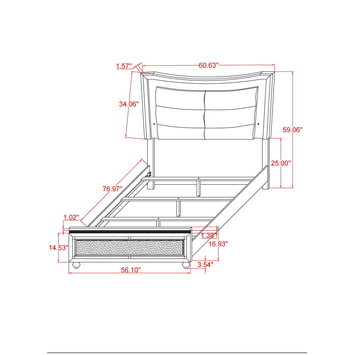 Maloise - Bed