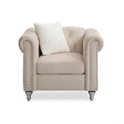 Single Seater Armchair - Beige
