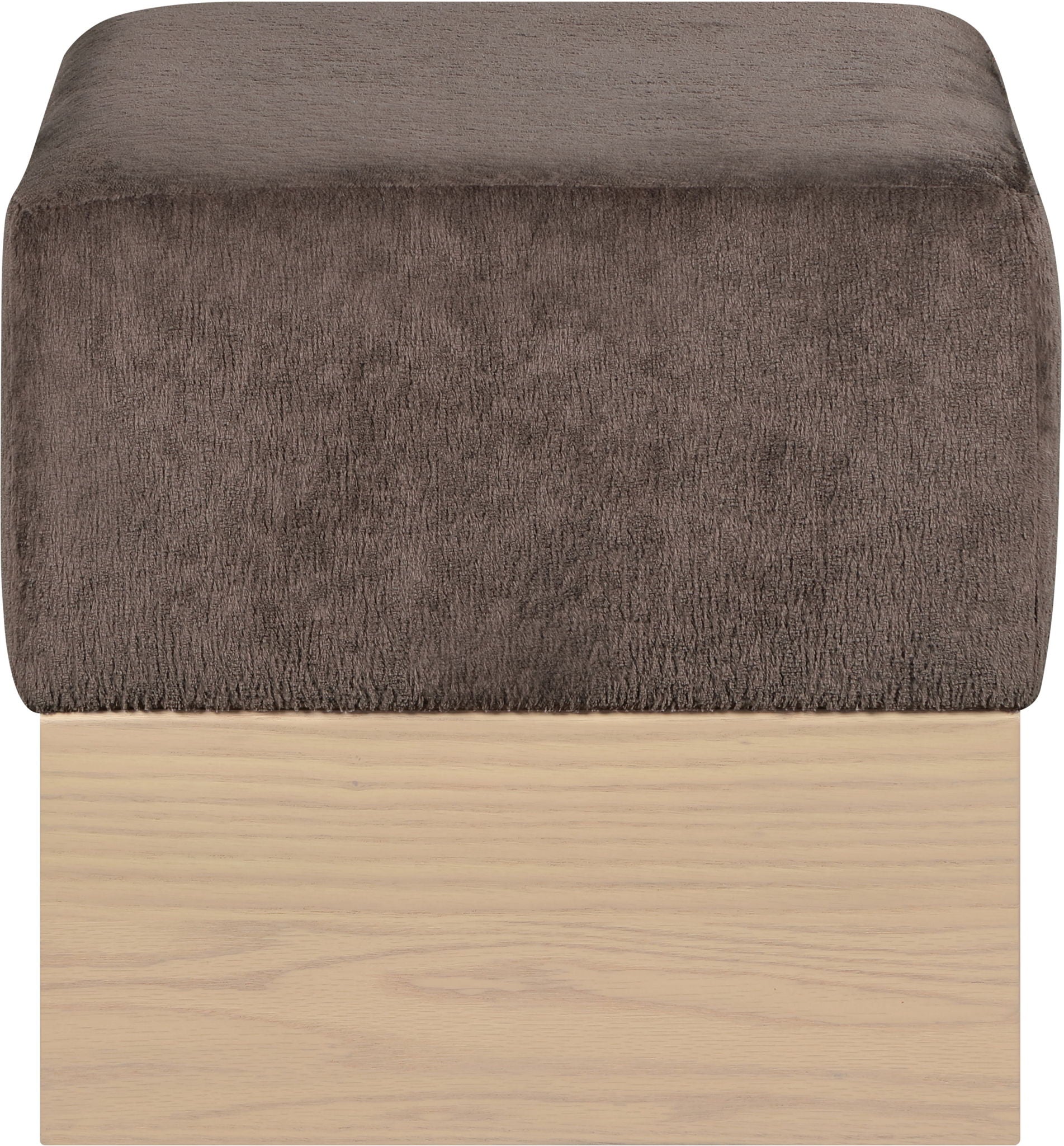 Havre - Ottoman / Stool With Natural Base
