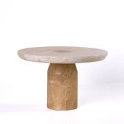 Marble Cake Stand - Yellow Onyx