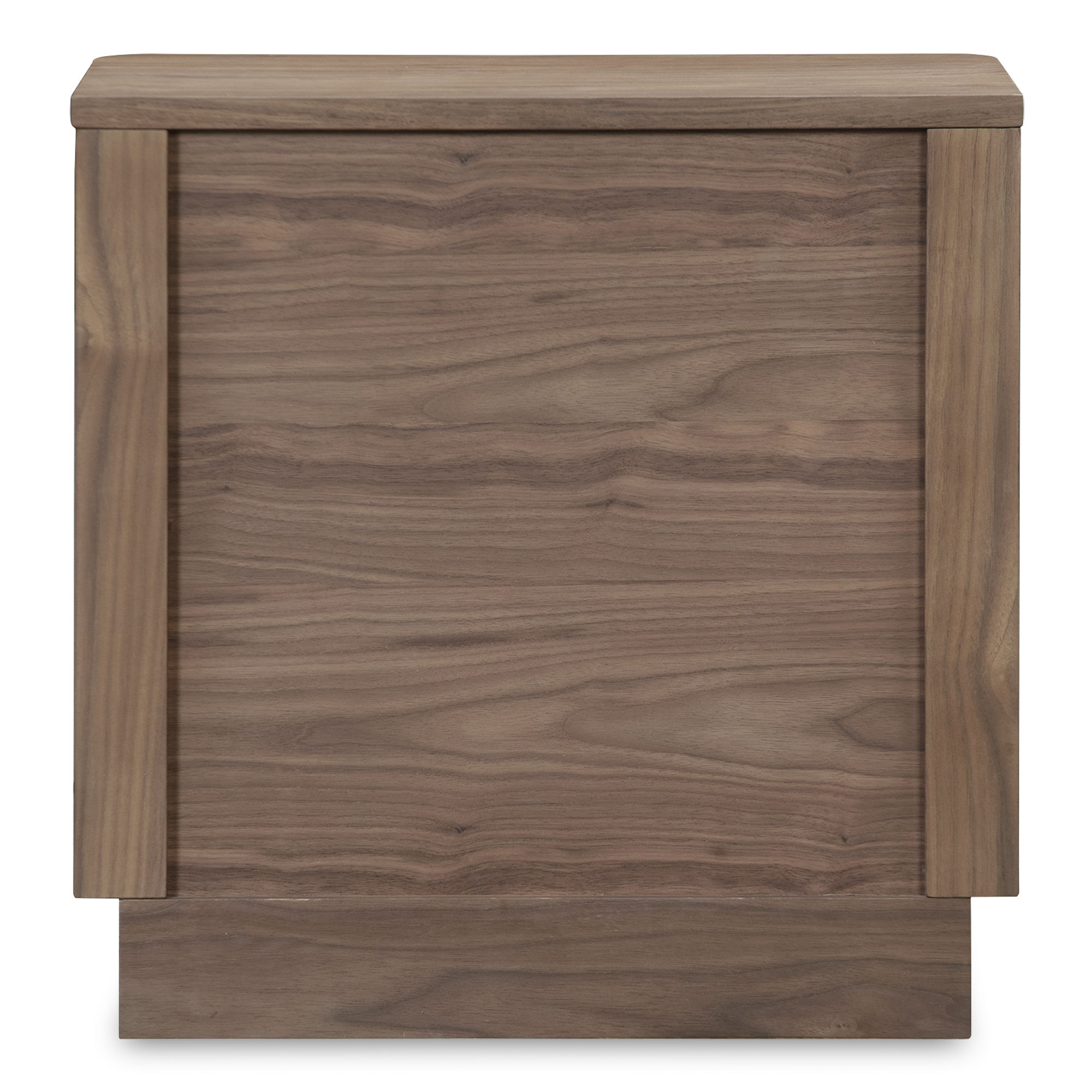 Round Off - Tall Nightstand - Dark Brown