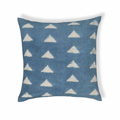 Indigo - 20" Square Accent Pillow Cover - Indigo