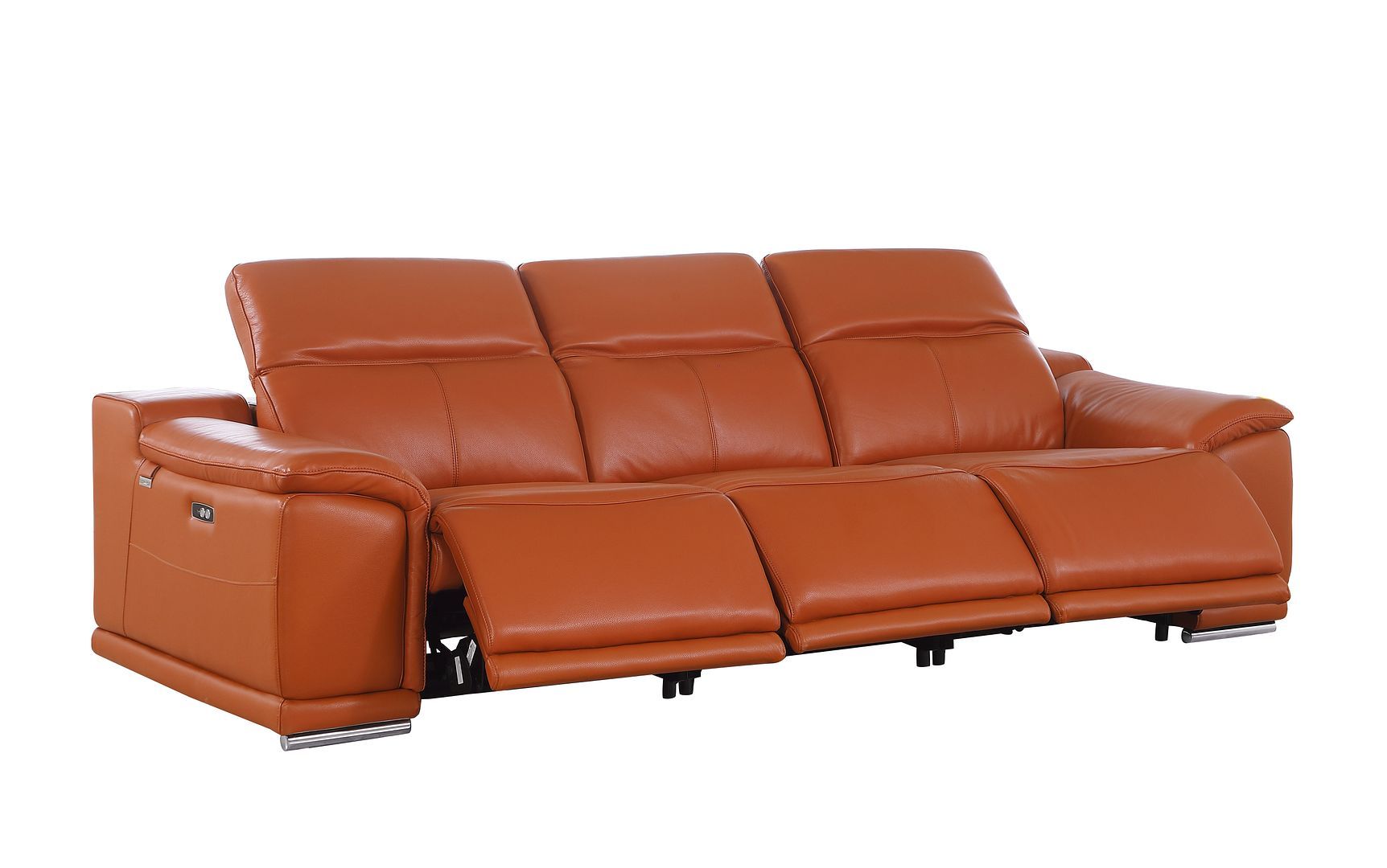 9762 - 7-Piece Modular Power Reclining Sofa, Loveseat And Chair Set With 6 Power Recliners In