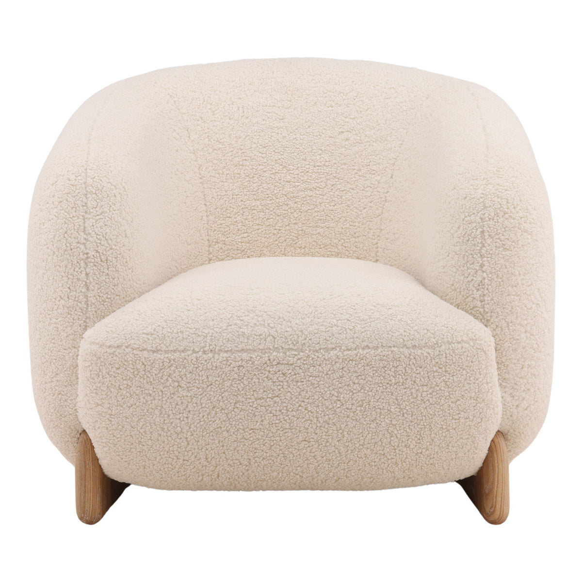 Montara - Occasional Chair - Cream And Light Natural