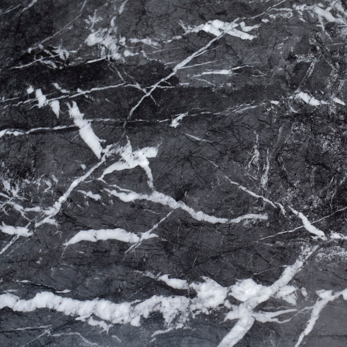 Selina - Dining Table - Black Marble