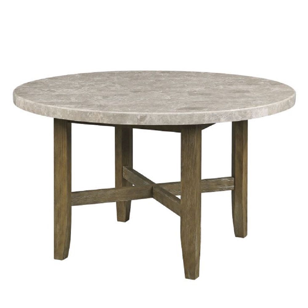 Karsen Dining Table With Marble Top - Thumbnail 3