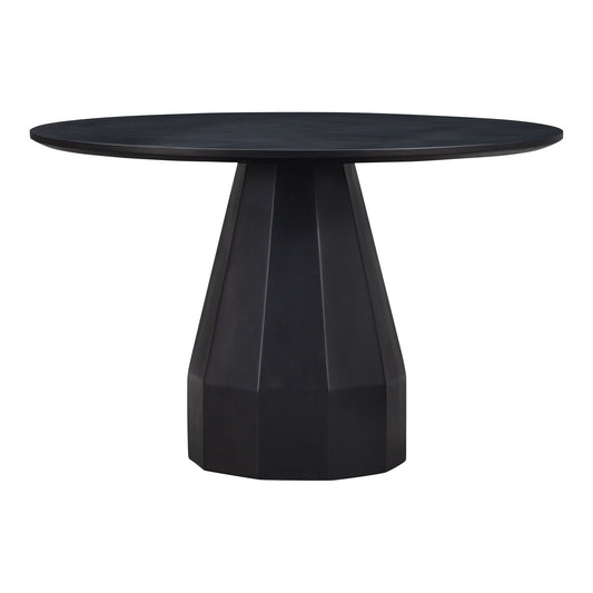 Templo - Concrete Outdoor Dining Table - Black