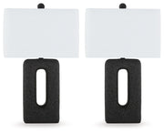 Wimmings - Poly Table Lamp (Set of 2) - Black